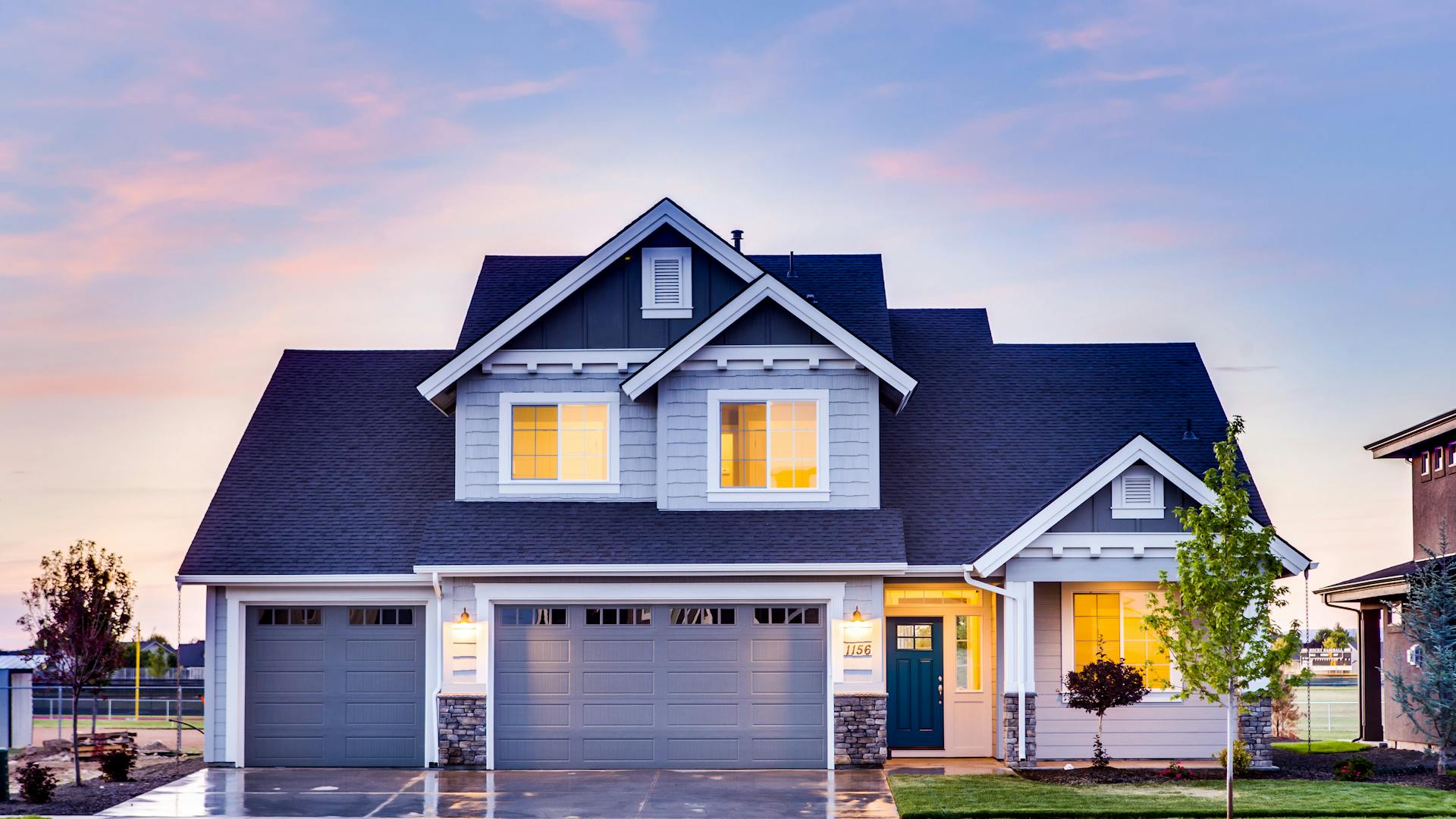 Beautiful home with fresh driveway
