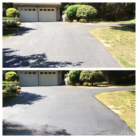 Sealcoating project in Guilford